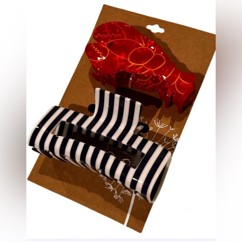 Red Lobster and Striped Hair Claws